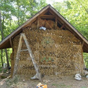 Vaulted Straw Bale Building
